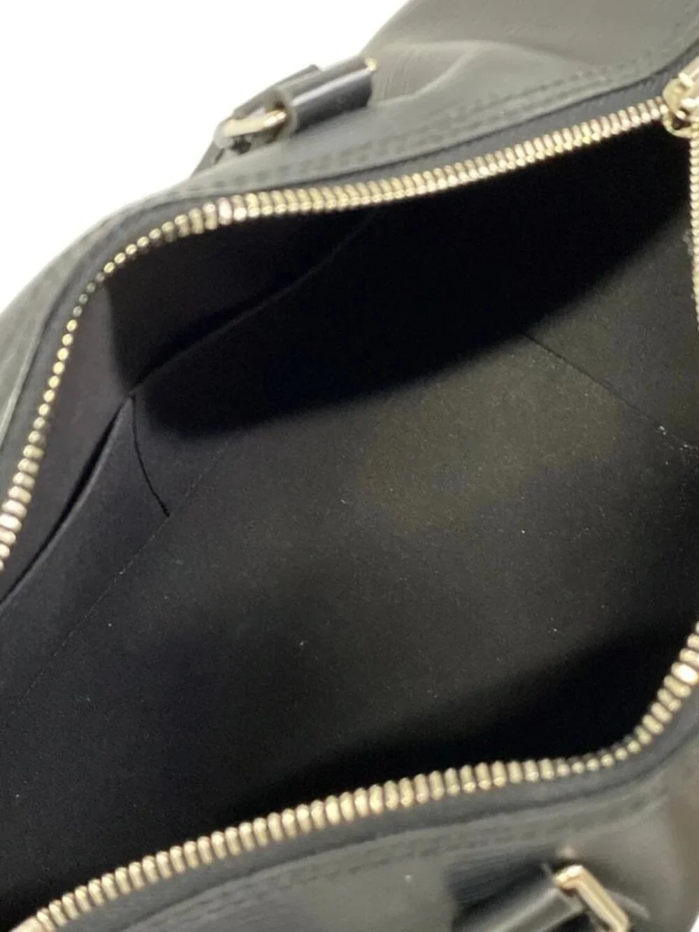 LOUIS VUITTON Speedy 30 M59222 Noir Silver Hardware Epi SP1039 Handbag